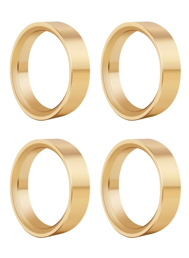 TCRC 4PCS Brass Internal Beadlock Ring Clamp Ring 100g Fit Deep Dish RC 1.0inch Wheel Hubs - Image 1